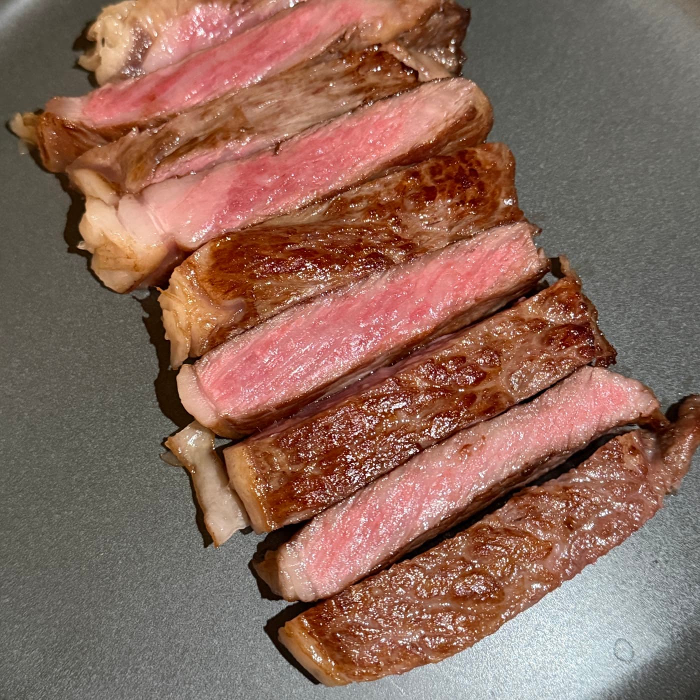 Miyazaki wagyu steak, cooked by Brian